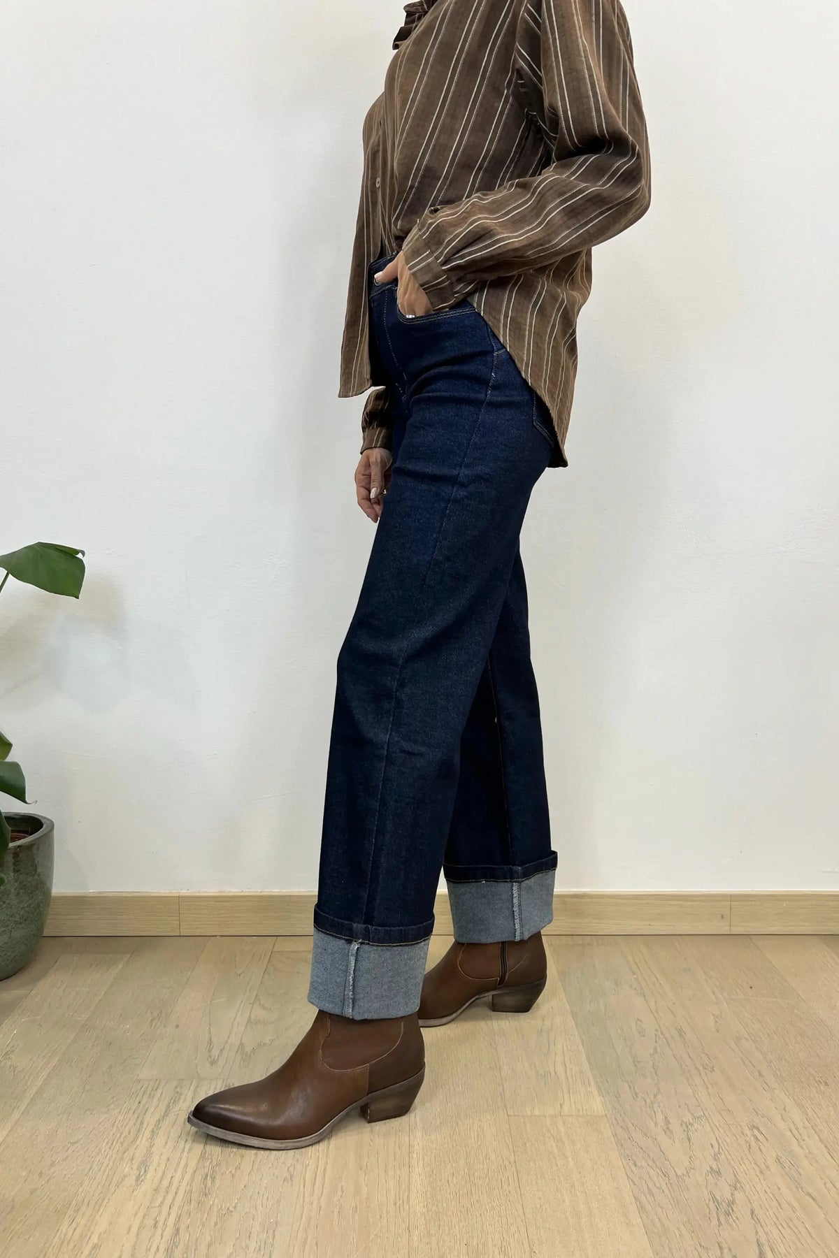 jeans risvolto