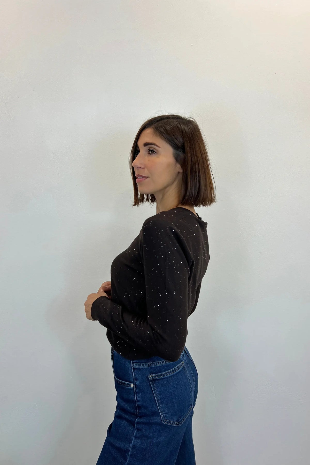 maglia scollo v