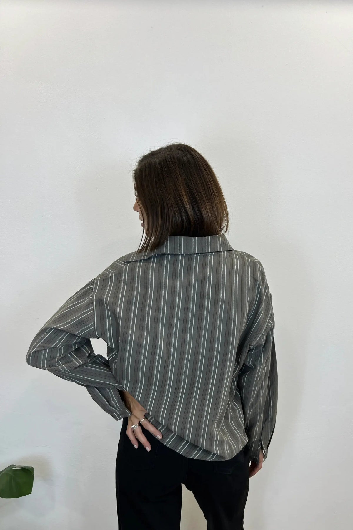 camicia a righe