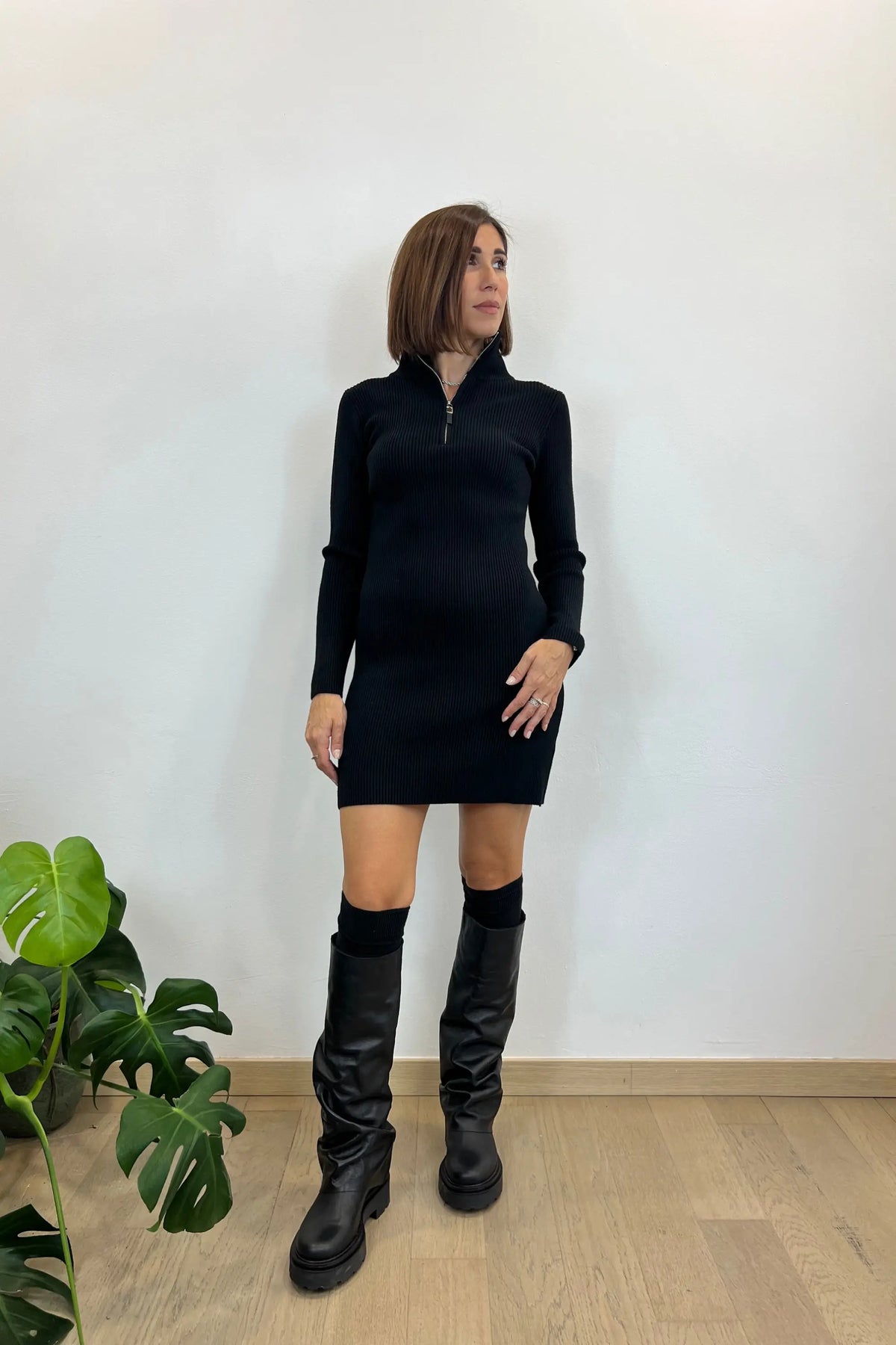zip minidress