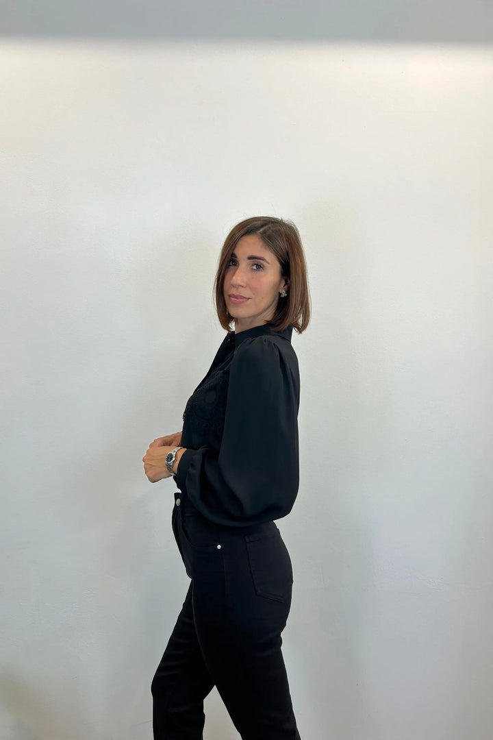 camicia pizzo
