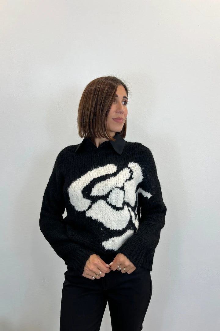 maglione rose
