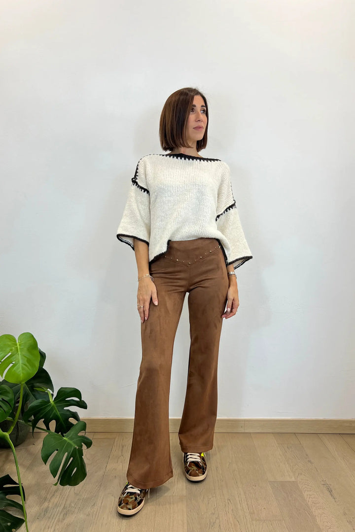 maglione con profilo