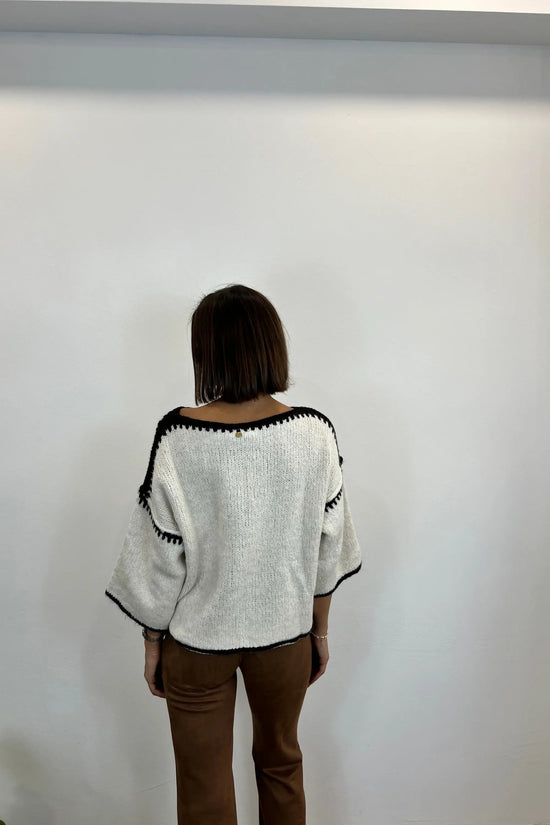maglione con profilo