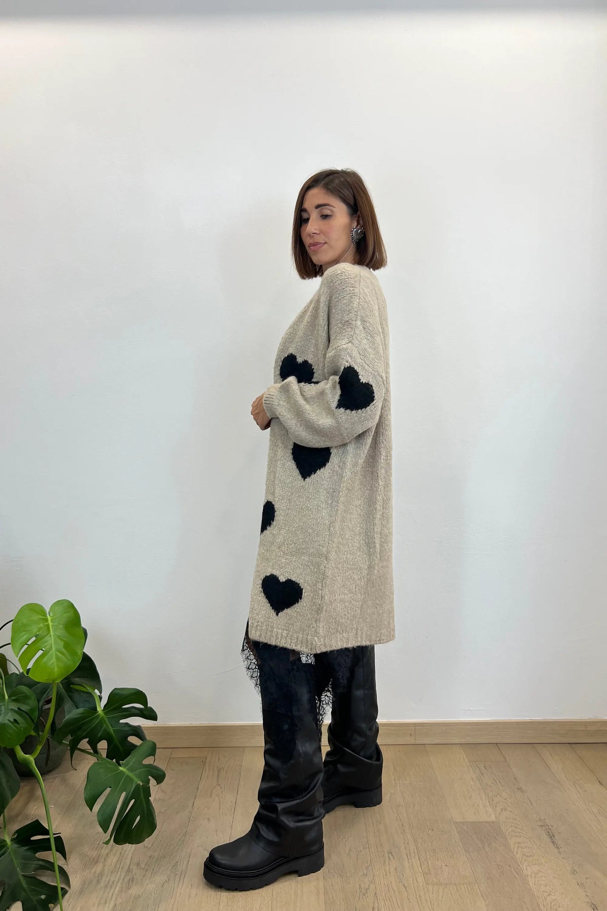 cardigan cuori