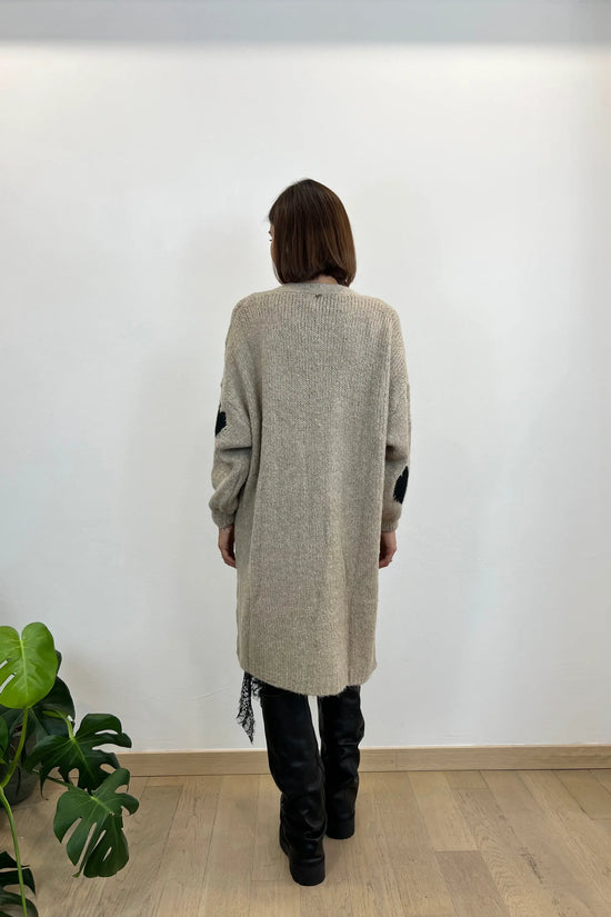 cardigan cuori