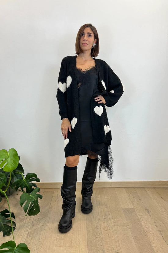 cardigan cuori