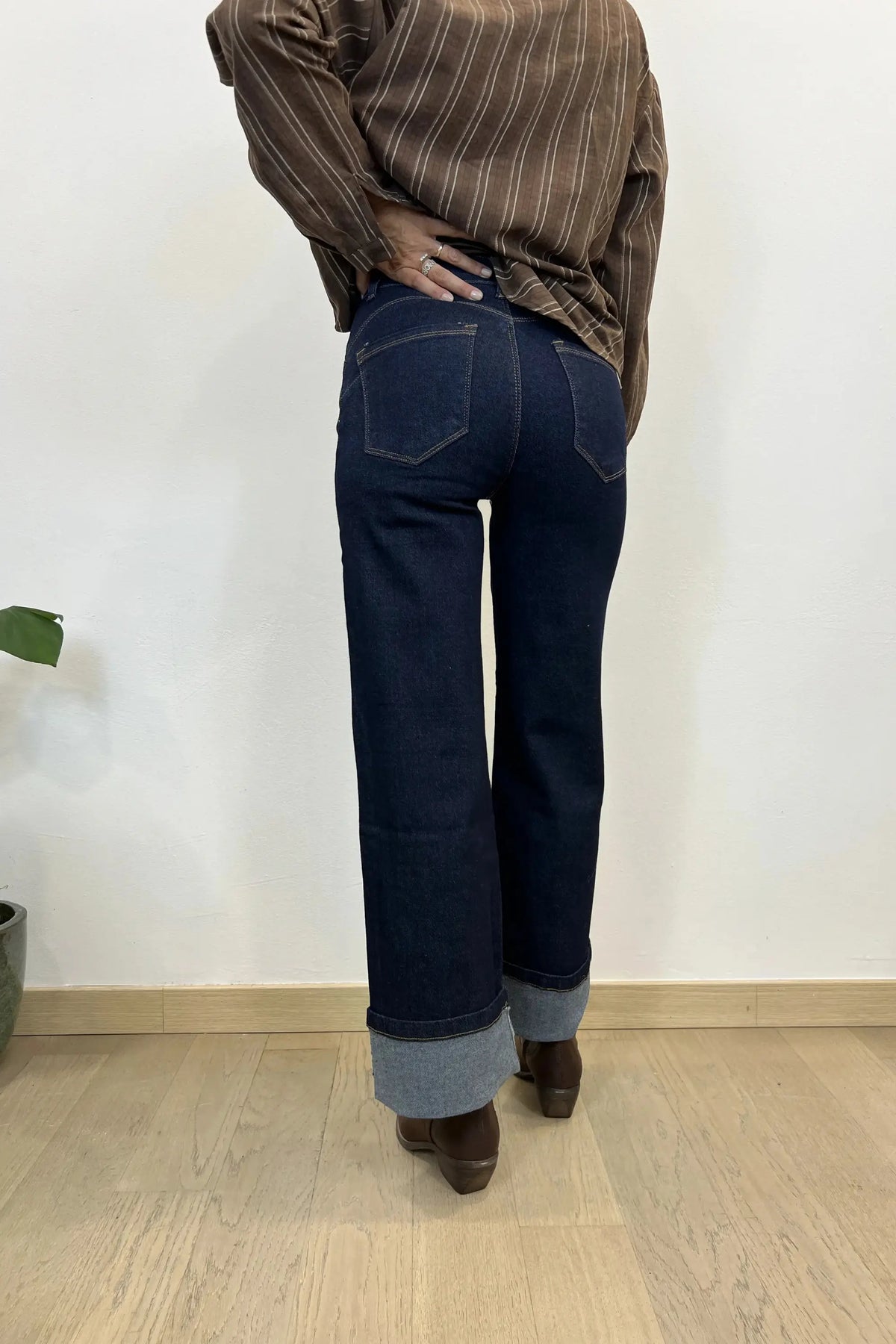 jeans risvolto