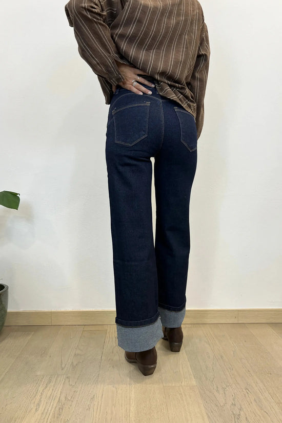jeans risvolto