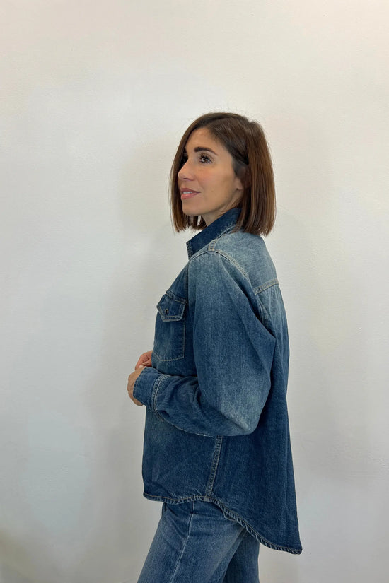 camicia denim
