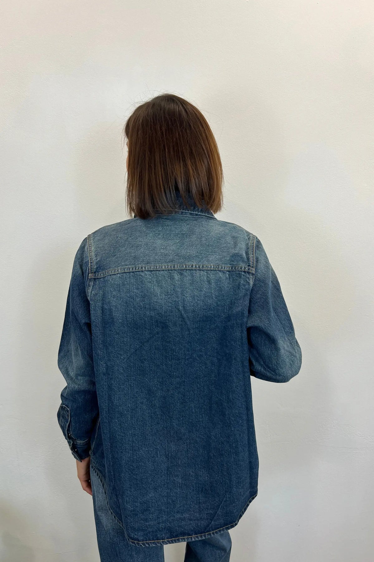 camicia denim