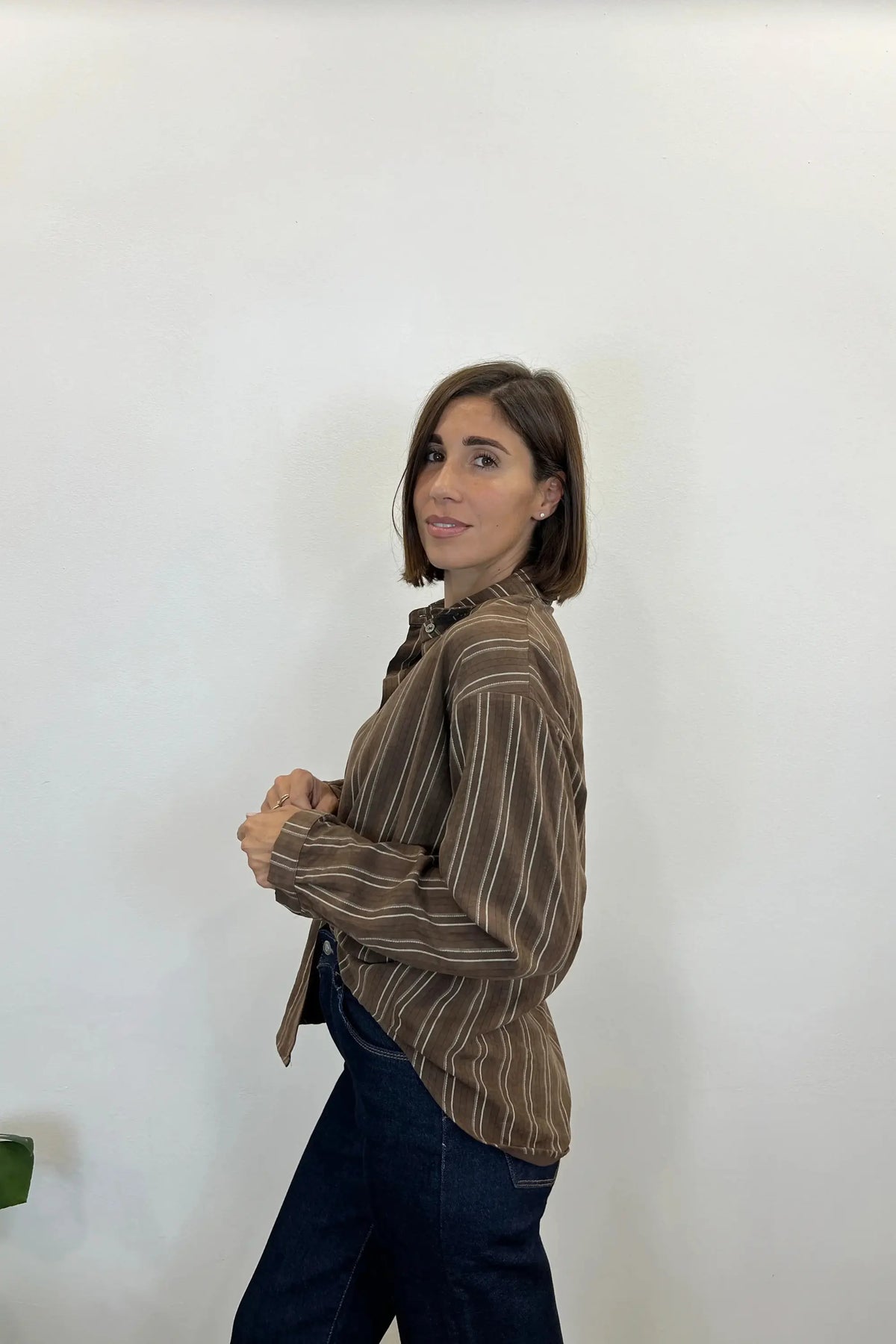 camicia a righe