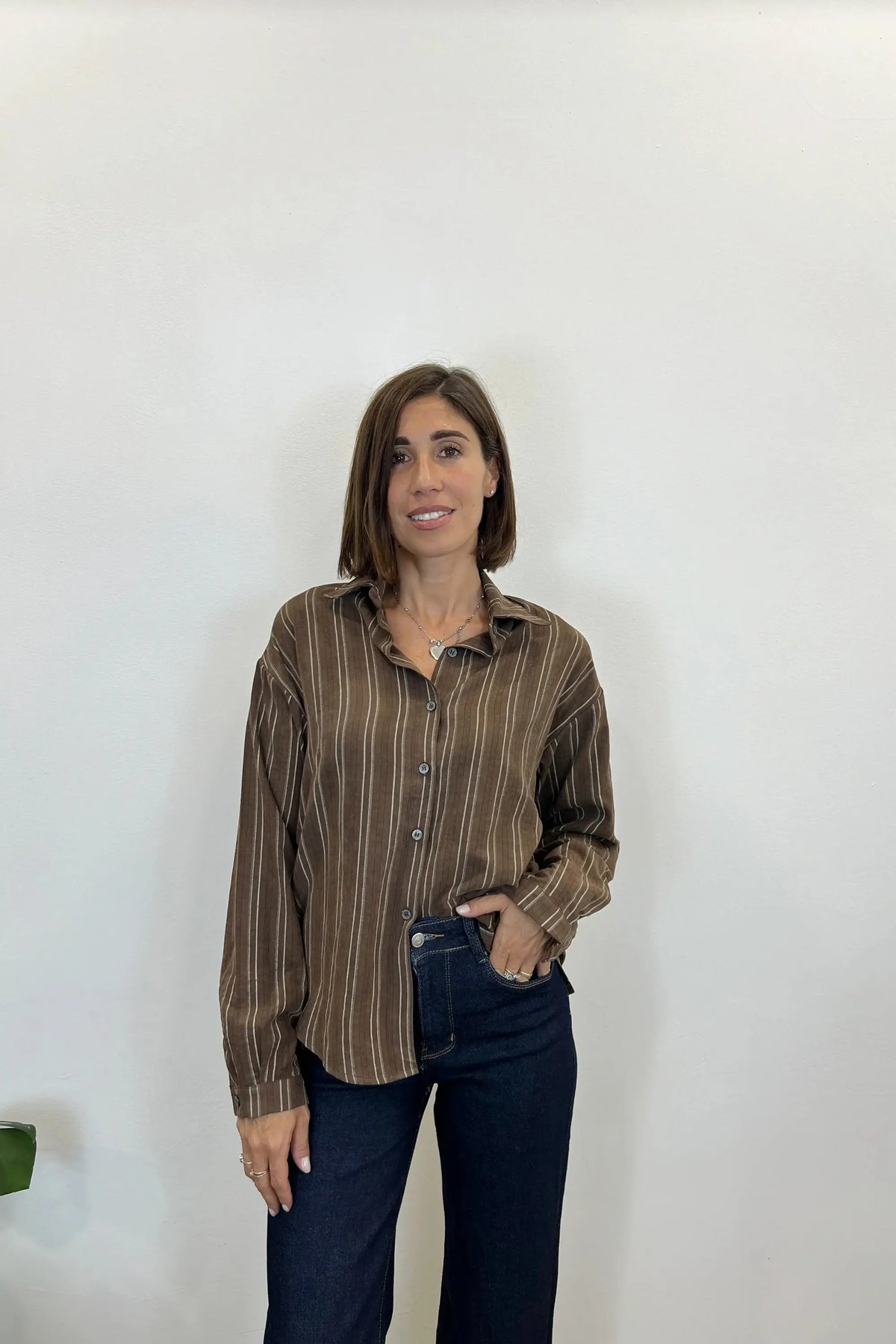 camicia a righe