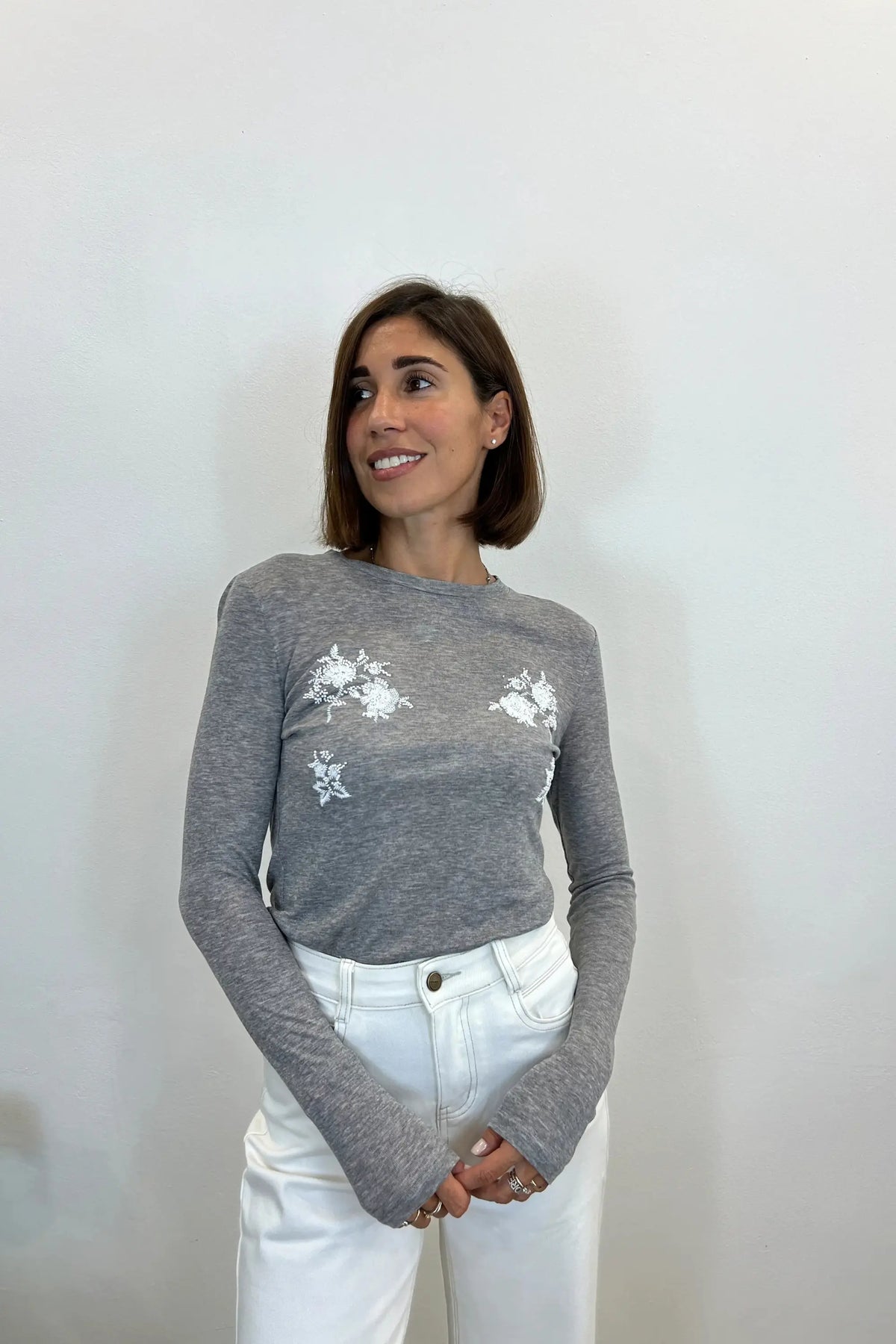 maglia ricamo