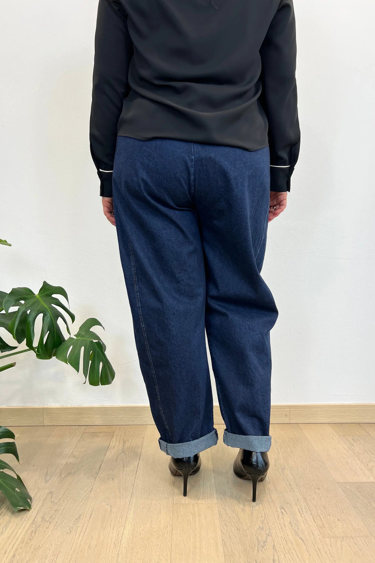 denim con cinta