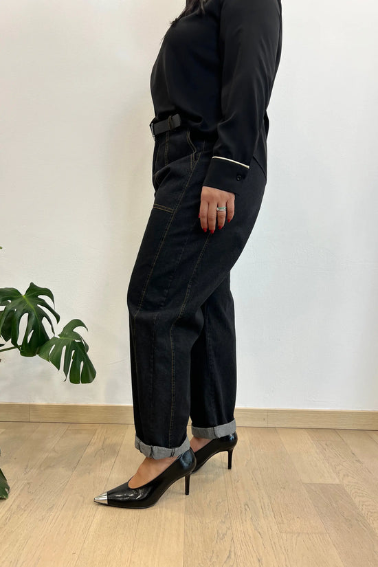 denim con cinta